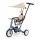 PETITE&MARS - Triciclo per bambini 5 in 1 TURBO PLUS Blu Oceano