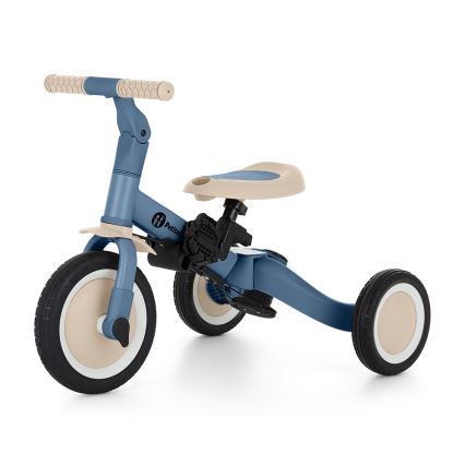 PETITE&MARS - Triciclo per bambini 5 in 1 TURBO PLUS Blu Oceano