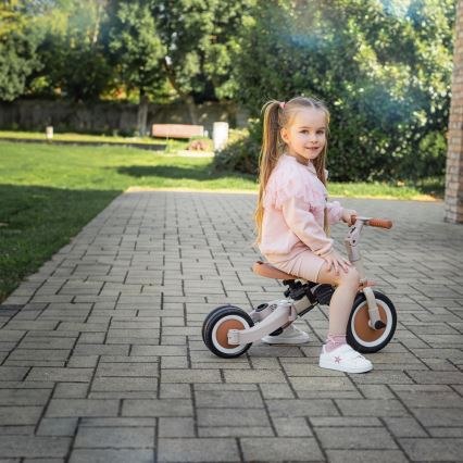 PETITE&MARS - Triciclo per bambini 5 in 1 TURBO PLUS Sabbia del Deserto