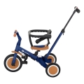 PETITE&MARS - Triciclo per bambini 5in1 TURBO Enigmatic Blue