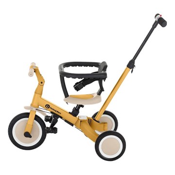 PETITE&MARS - Triciclo per bambini 5in1 TURBO Intense Ochre