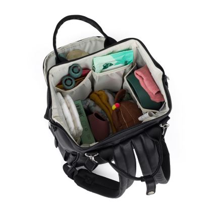 PETITE&MARS - Zaino fasciatoio per passeggino JASPER nero