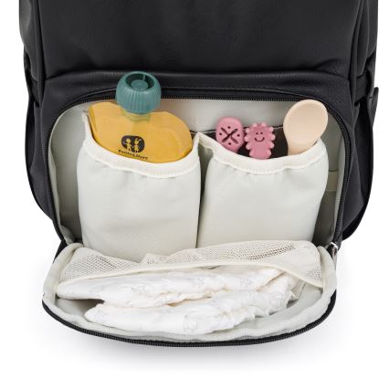 PETITE&MARS - Zaino fasciatoio per passeggino JASPER nero