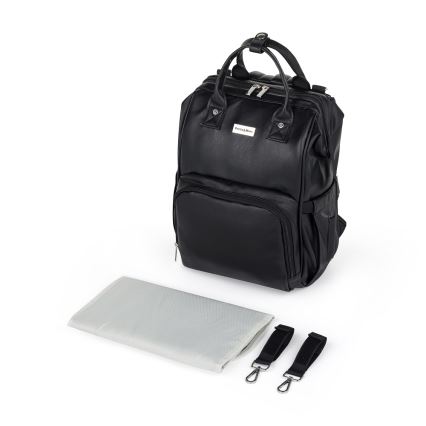 PETITE&MARS - Zaino fasciatoio per passeggino JASPER nero