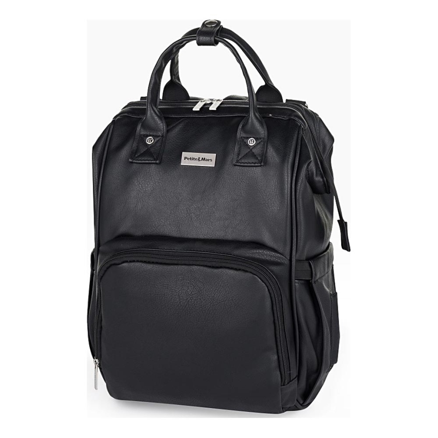 PETITE&MARS - Zaino fasciatoio per passeggino JASPER nero