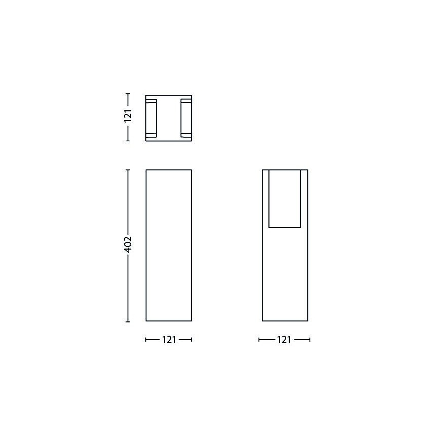 Philips - Lampada da esterno 1xE27/14W/230V