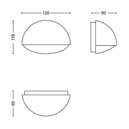 Philips - Illuminazione esterna a LED LED/3W/230V IP44
