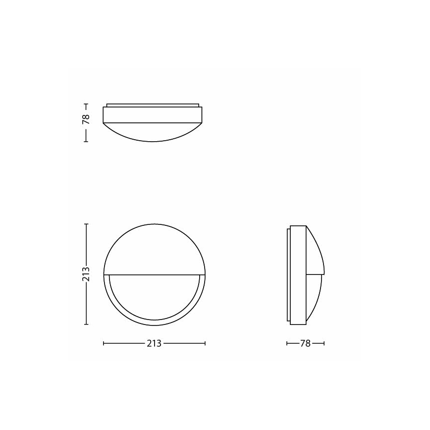 Philips - Applique a LED da esterno LED/6W