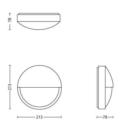 Philips - Applique a LED da esterno LED/6W IP44