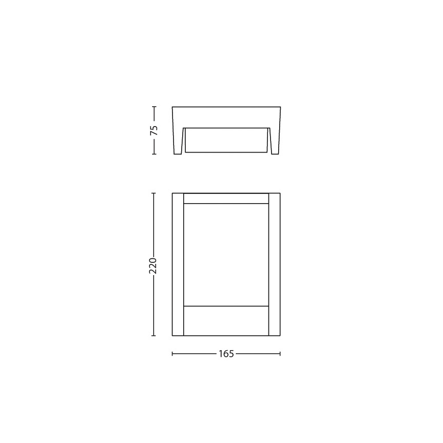 Philips - Applique a LED da esterno LED/6W/230V 4000K IP44