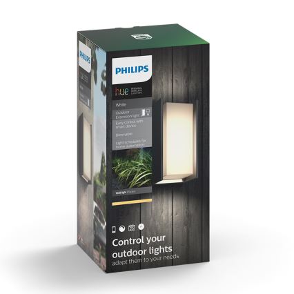 Philips - LED Applique da esterno dimmerabile Hue TURACO 1xE27/9,5W/230V IP44