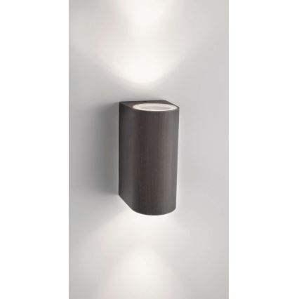 Philips 17102/86/16 - Applique da esterno MYGARDEN NIGHTINGALE 2xGU10/35W