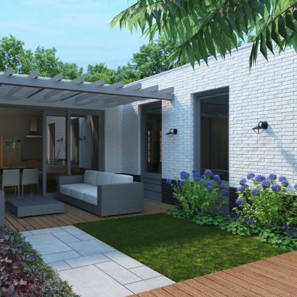 Philips 17211/54/16 - Applique da esterno MYGARDEN EDEN LED/7,5W