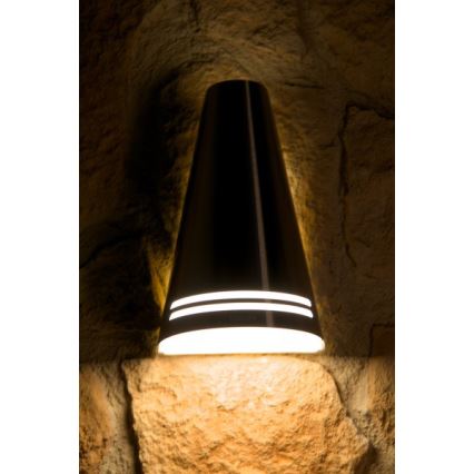 Philips 17226/47/16 - Applique da esterno MYGARDEN WOODS 1xE27/15W/230V