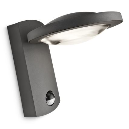 Philips 17239/93/16 - Applique a LED da esterno con sensore MYGARDEN FREEDOM 1xLED/3W/230V IP44