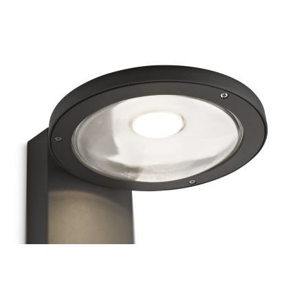 Philips 17239/93/16 - Applique a LED da esterno con sensore MYGARDEN FREEDOM 1xLED/3W/230V IP44