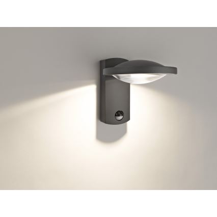 Philips 17239/93/16 - Applique a LED da esterno con sensore MYGARDEN FREEDOM 1xLED/3W/230V IP44