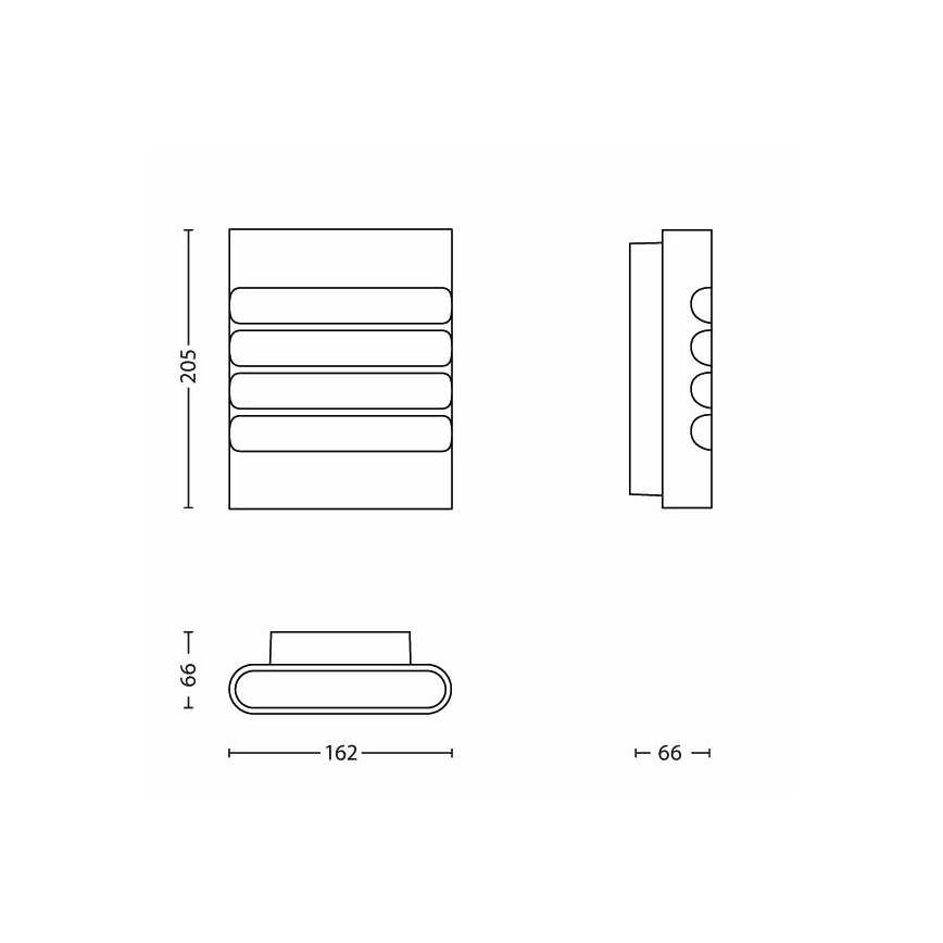 Philips - Illuminazione da esterno a LED 3W/230V IP44