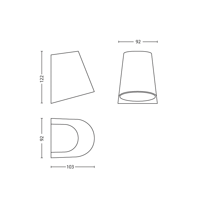 Philips - Illuminazione LED da esterno 1xLED/3W/230V IP44