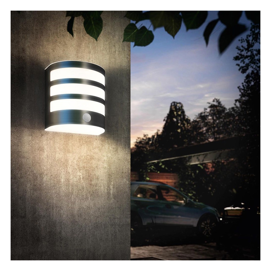 Philips - Applique a LED  da esterno con sensore 1xLED/3W IP44