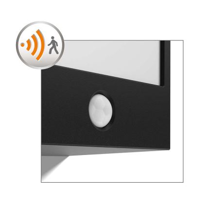 Philips - Lampada da esterno a LED con sensore, 3,5 W, IP44