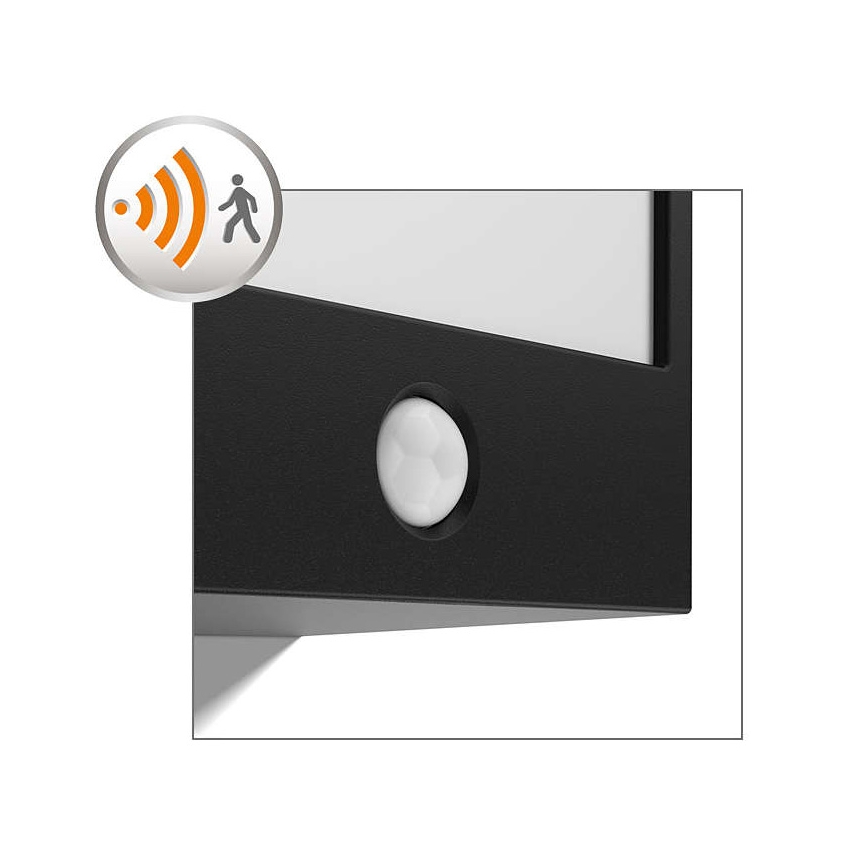 Philips - Lampada da esterno a LED con sensore, 3,5 W, IP44