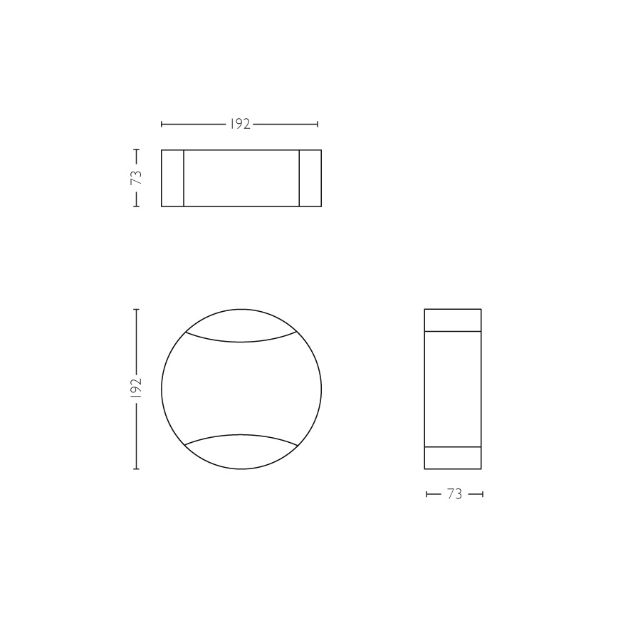 Philips - Applique da esterno 2xGU10/5W