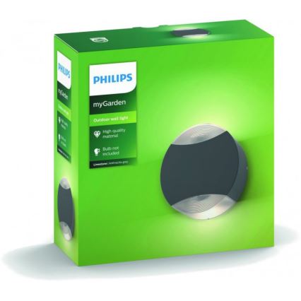 Philips - Applique da esterno 2xGU10/5W