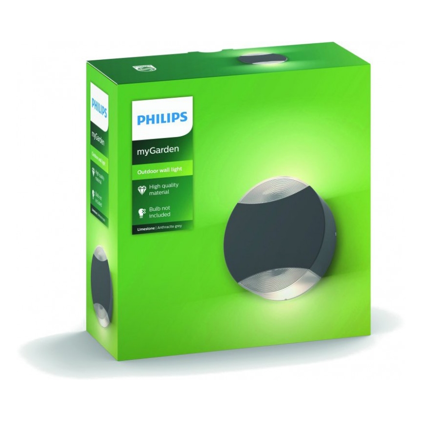 Philips - Applique da esterno 2xGU10/5W