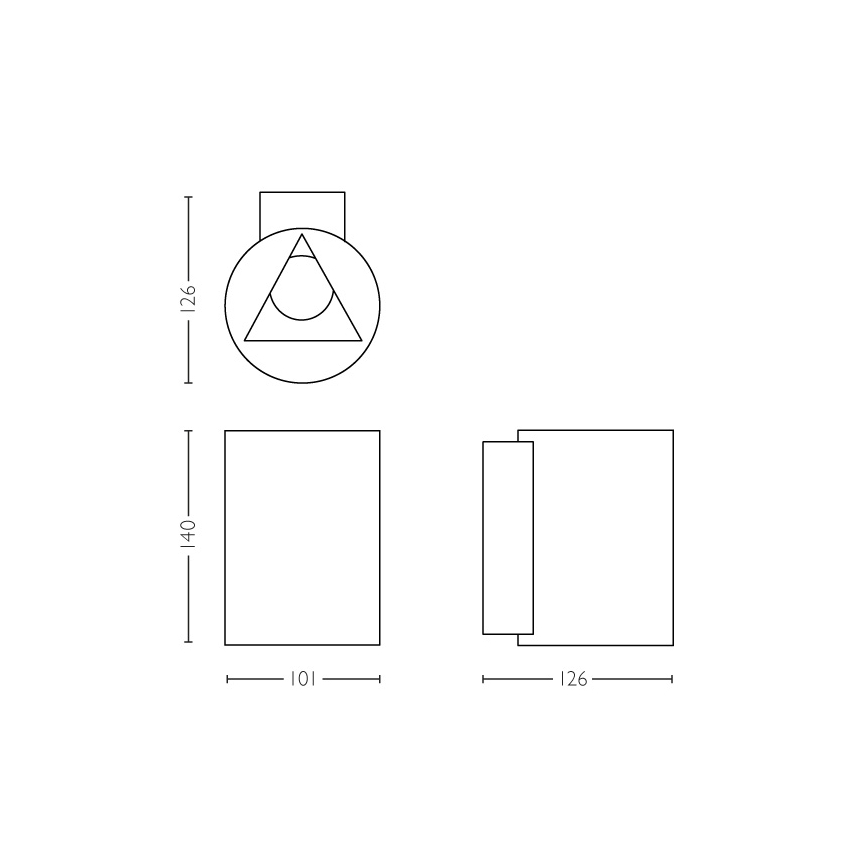Philips - Applique a LED da esterno 2xLED/4,5W IP44
