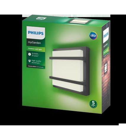 Philips - Applique a LED da esterno LED/12W IP44