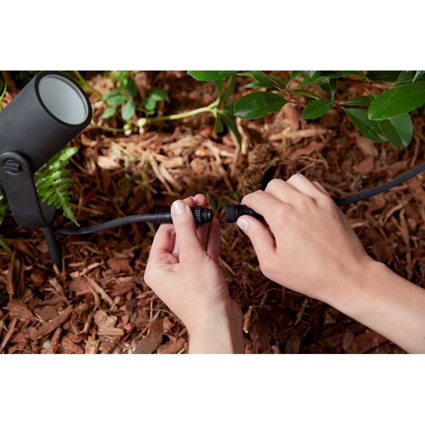 Philips - Kit di espansione per faretti LED RGB da esterno Hue LILY LED/8W/230V IP65