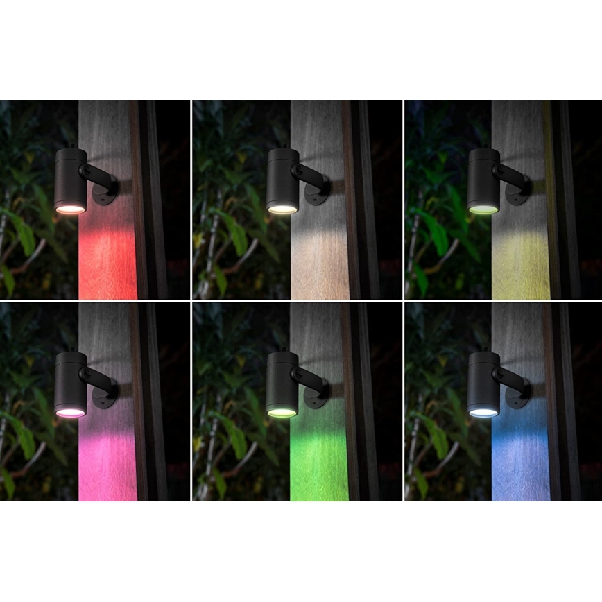 Philips - Kit di espansione per faretti LED RGB da esterno Hue LILY LED/8W/230V IP65