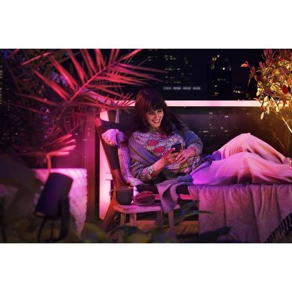 Philips - Kit di espansione per faretti LED RGB da esterno Hue LILY LED/8W/230V IP65
