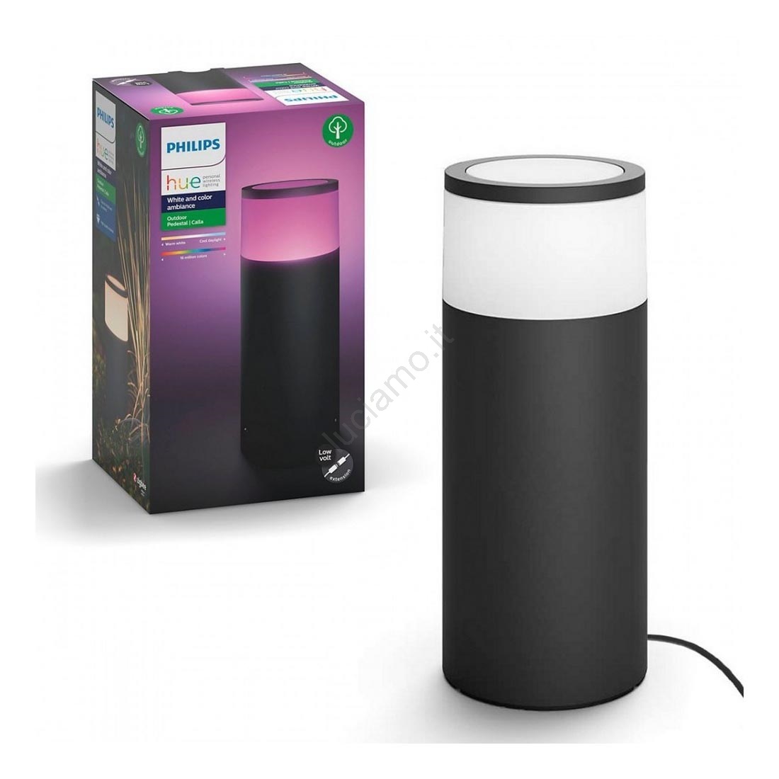 Philips 17420/30/p7 lampada led rgb da esterno hue calla led rgb ... Lampade led esterno