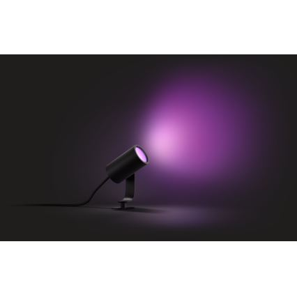 Philips 17428/30/P7 - Faretto LED RGB dimmerabile da esterno HUE LILY LED-RGB/8W/230V IP65