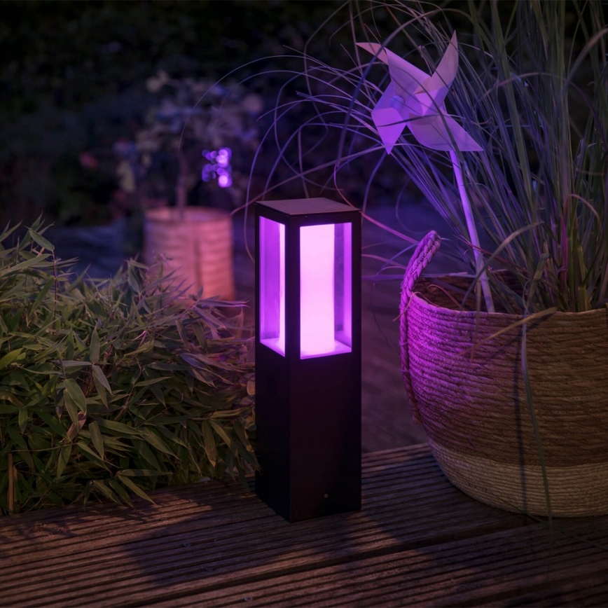 Philips 17431/30/P7 - Lampada da esterno LED RGB HUE IMPRESS LED/8W/230V IP44
