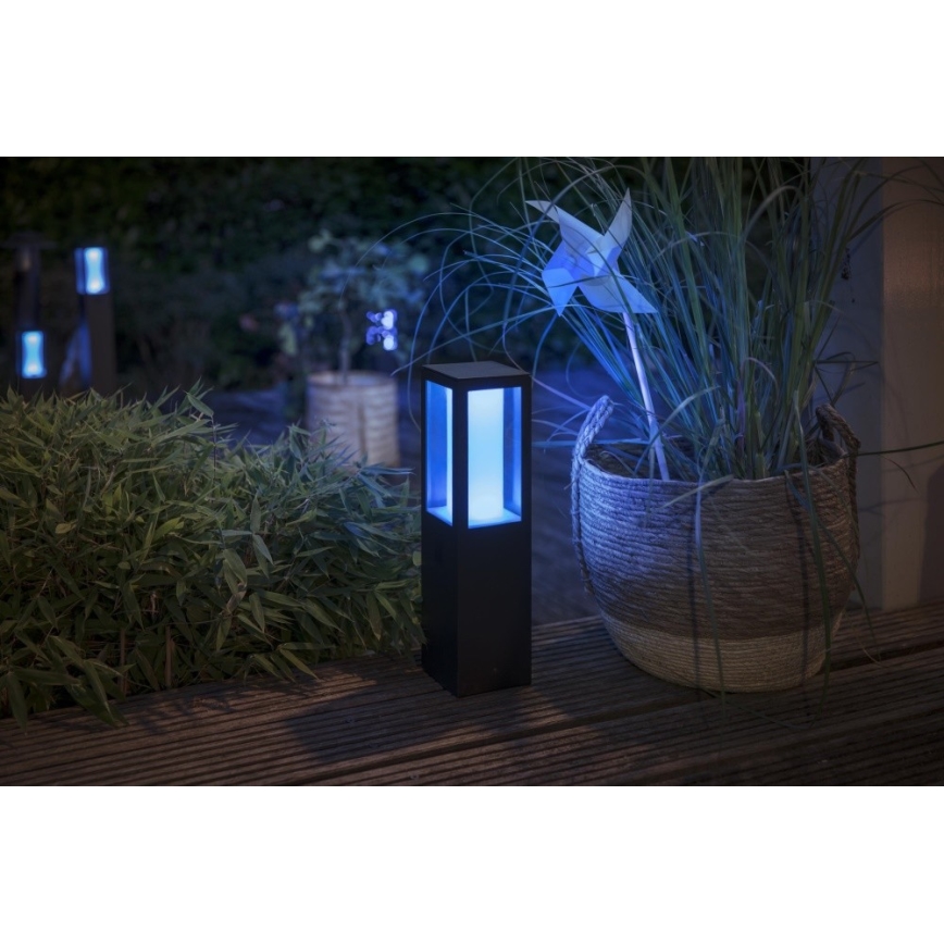 Philips 17431/30/P7 - Lampada da esterno LED RGB HUE IMPRESS LED/8W/230V IP44