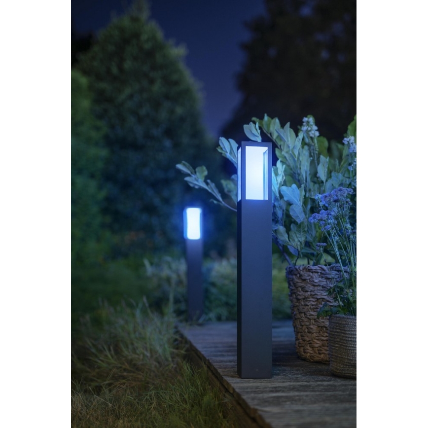 Philips 17432/30/P7 - Lampada da esterno LED RGB HUE IMPRESS LED/8W/230V IP44