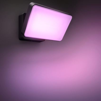 Philips 17435/30/P7 - Riflettore da esterno LED RGB HUE DISCOVER LED/15W/230V IP44