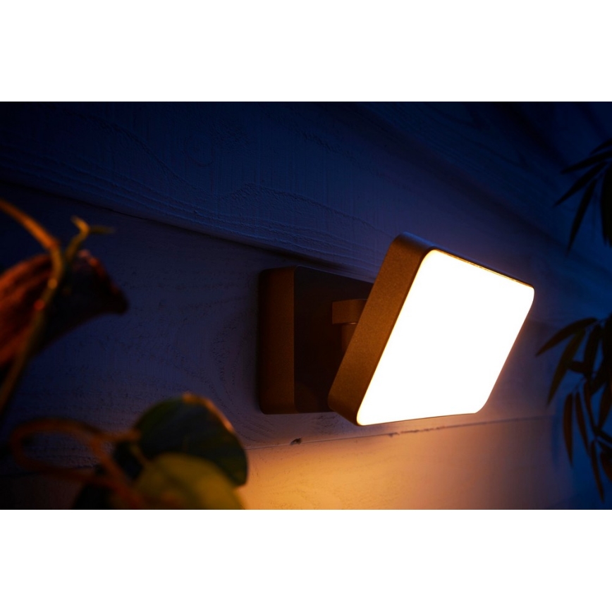 Philips 17435/30/P7 - Riflettore da esterno LED RGB HUE DISCOVER LED/15W/230V IP44