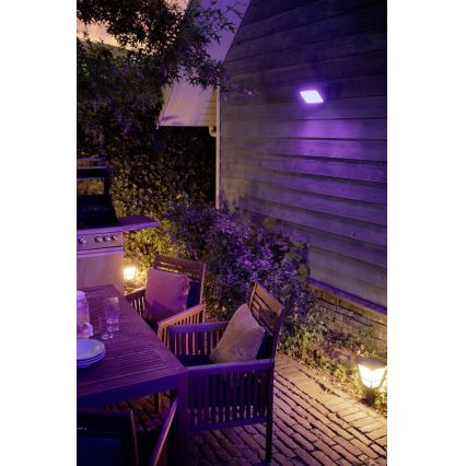 Philips 17435/30/P7 - Riflettore da esterno LED RGB HUE DISCOVER LED/15W/230V IP44