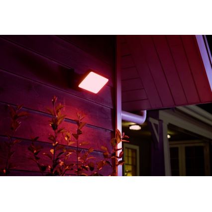 Philips 17435/30/P7 - Riflettore da esterno LED RGB HUE DISCOVER LED/15W/230V IP44