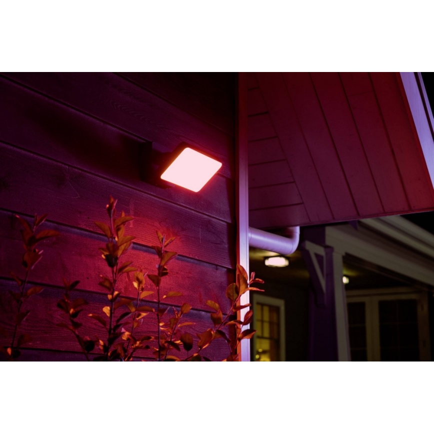 Philips 17435/30/P7 - Riflettore da esterno LED RGB HUE DISCOVER LED/15W/230V IP44