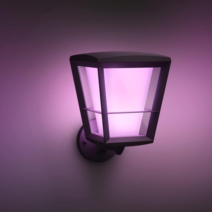 Philips 17439/30/P7 - Applique da esterno LED RGB HUE ECONIC LED/15W/230V IP44