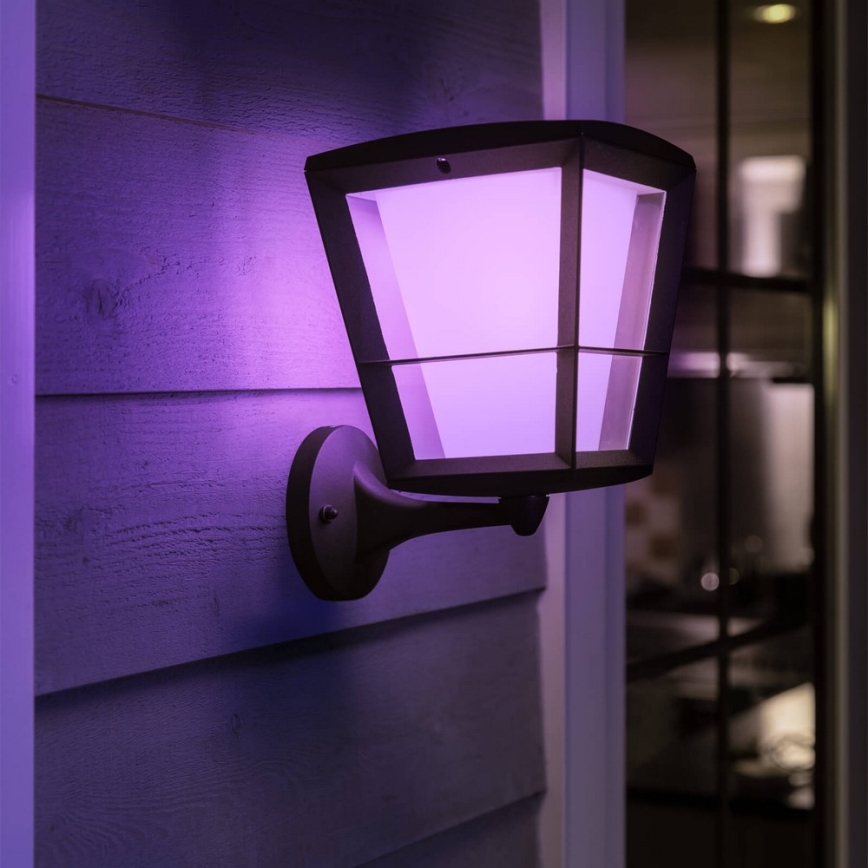 Philips 17439/30/P7 - Applique da esterno LED RGB HUE ECONIC LED/15W/230V IP44