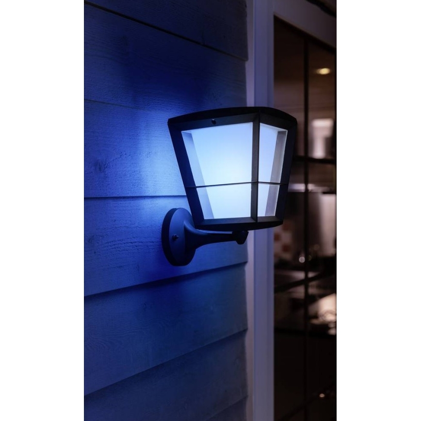 Philips 17439/30/P7 - Applique da esterno LED RGB HUE ECONIC LED/15W/230V IP44