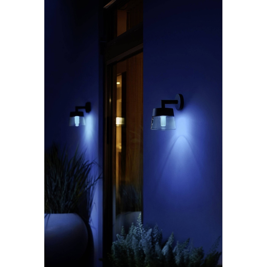 Philips - Lampada da parete esterna dimmerabile LED RGBW Hue ATTRACT LED/8W/230V 2000-6500K IP44