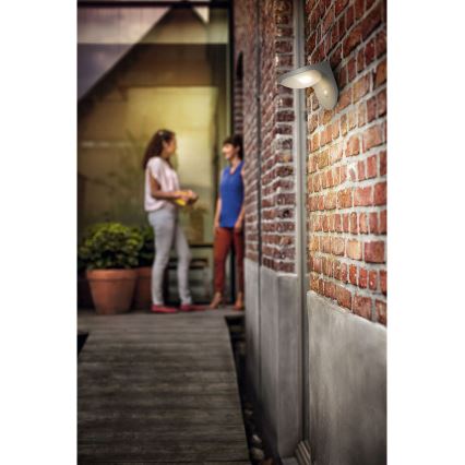 Philips 17808/87/16 - Lampada LED solare con sensore MYGARDEN DUSK 1xLED/1W/3,7V 2200 mAh IP44