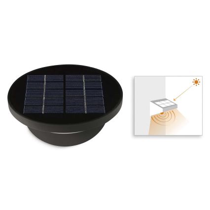 Philips - Lampada LED solare con sensore per esterno 1xLED/1W/3,7V